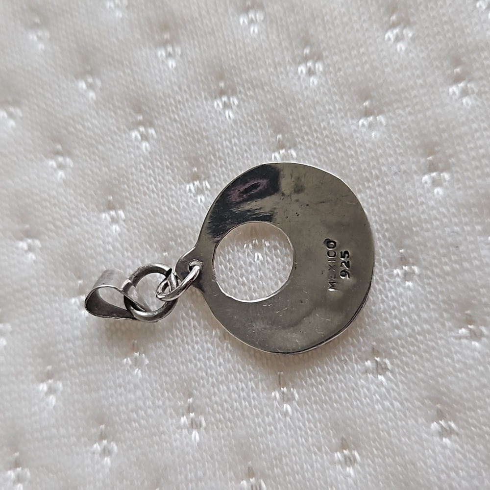 Handmade Sterling Silver Pendant - Picture 3 of 4